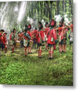 1763 Battle Of Bushy Run Pennsylvania Metal Print