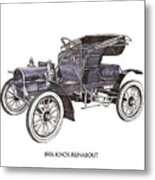 1906 Knox Model F 3 Surry Metal Print