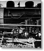 1918 Buffalo Creek And Gauley #14 Steam Locomotive Metal Print