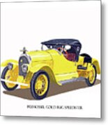 1923 Kissel Kar  Gold Bug Speedster Metal Print