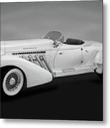 1936 Auburn Supercharged Speedster Convertible  -  1936auburnsuperchargedgry170552 Metal Print