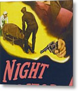 1946 Night Editor Long Poster Metal Print