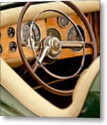 1952 Sterling Gladwin Maverick Sportster Steering Wheel Metal Print