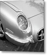 1954 Corvette Nomad Bw Metal Print