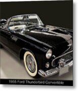 1955 Ford Thunderbird Convertible Metal Print