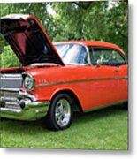 1957 Chevy Bel Air Metal Print