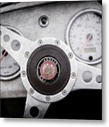 1960 Austin-healey -bugeye ' Sprite Mk I Steering Wheel Emblem -1155ac Metal Print