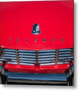 1961 Triumph Tr4 Hood Emblem - Grille -0620c Metal Print