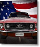 1966 Ford Mustang - American Classic Metal Print