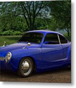 1966 Karman Ghia Metal Print