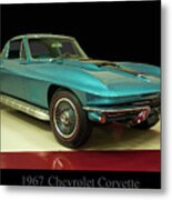 1967 Chevrolet Corvette 2 Metal Print
