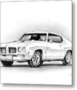 1970 Pontiac Gto Judge Metal Print