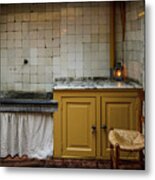 19th Century Kitchen In Amsterdam Metal Print