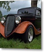 1934 Ford Hot Rod Coupe #2 Metal Print