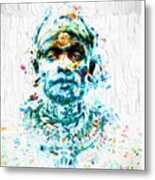 A Tribesman In Dress From Africa #2 Metal Print