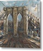 Brooklyn Bridge #2 Metal Print