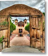 Chimayo Church #2 Metal Print