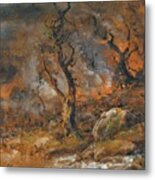 Forest Fire #2 Metal Print