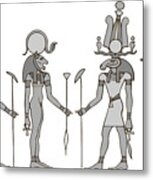 Gods Of Ancient Egypt #2 Metal Print
