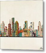 Houston Texas Skyline #2 Metal Print