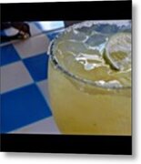 Mexican Margarita - On The Rocks With Salt #1 Metal Print