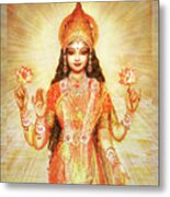 Lakshmi The Goddess Of Fortune And Abundance #2 Metal Print