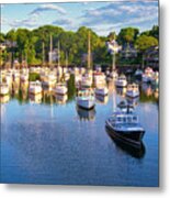 Lobster Boats - Perkins Cove - Maine #2 Metal Print