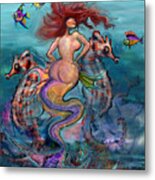 Mermaid Metal Print
