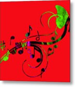Music Flows Collection #2 Metal Print
