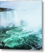 Niagara Falls Scenery In Winter #2 Metal Print