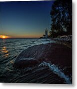 Nine Mile Point Lighthouse #2 Metal Print