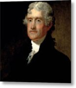 President Thomas Jefferson  #3 Metal Print