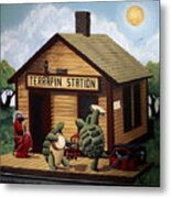 Recreation Of Terrapin Station Album Cover By The Grateful Dead Metal Print