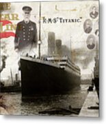 Rms Titanic Metal Print