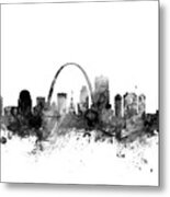 St Louis Missouri Skyline Metal Print