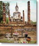 Sukhothai Buddha #2 Metal Print