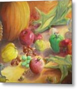 Sunlit Harvest #2 Metal Print