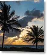 Sunrise Palms Delray Beach Florida #2 Metal Print