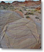 The Pastels Of Valley Of Fire #2 Metal Print
