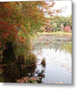 The Paths Of Arcadia In Autumn #2 Metal Print