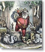 Thomas Nast: Santa Claus #2 Metal Print