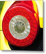 2012 Ferrari 458 Spider Brake Light Metal Print