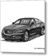 2015 Jaguar X J L Metal Print