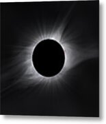 2017 Eclipse Totality Metal Print