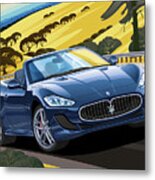 2018 Maserati Granturismo Convertible Metal Print
