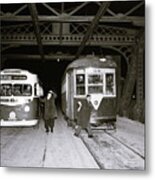 207th Street Crosstown Trolley Metal Print