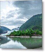 Scenery Around Mendenhall Glacier Park In Juneau Alaska #22 Metal Print