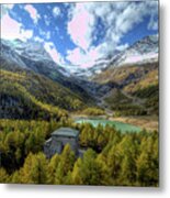 Bernina Express Train Italy Switzerland #23 Metal Print
