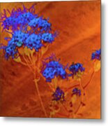 Texture Flowers #25 Metal Print