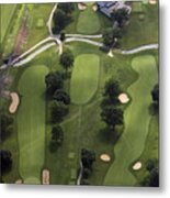 2nd Hole Philadelphia Cricket Clubs Wissahickon Golf Course Metal Print